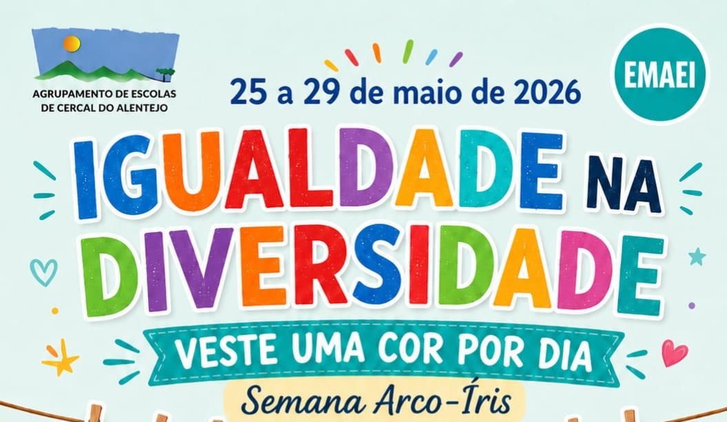 Semana Arco-Íris 2026, sob o lema “Todos iguais na diferença”