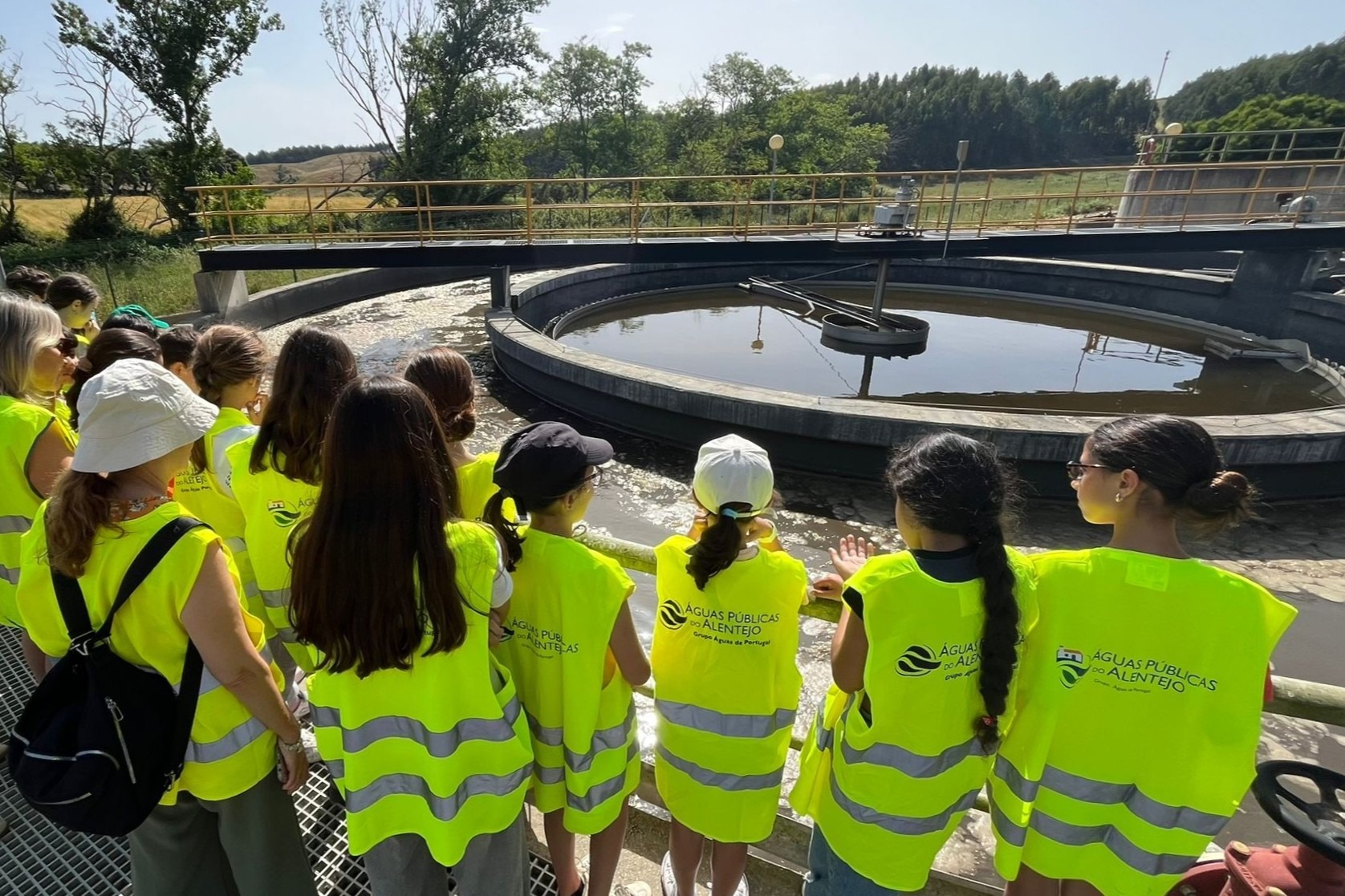5º ano visita a ETAR de Cercal do Alentejo